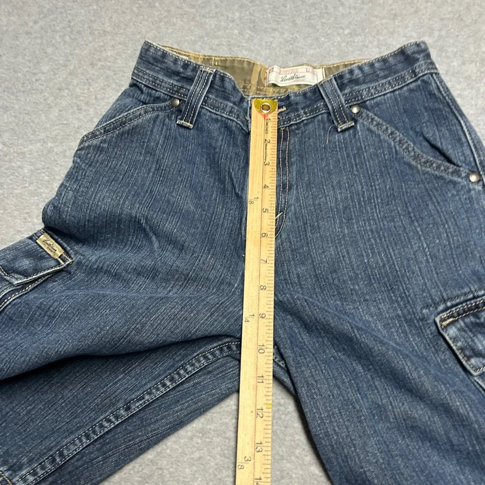 Levi Strauss Signature Cargo Shorts Blue Boys Size 10 Regular Camo Trim 0220